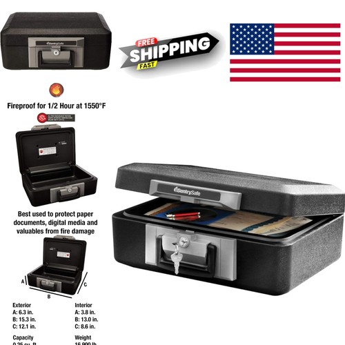 Fireproof key lock safe - fireproof,